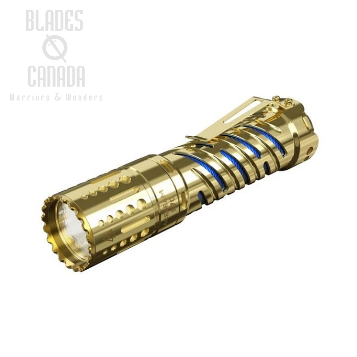 (image for) Acebeam E70-BR EDC Flashlight, Brass - 4600 Lumens - 5000K